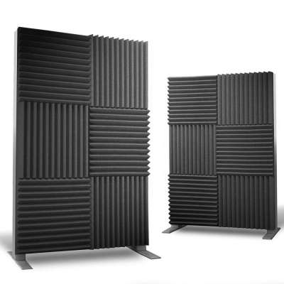 New Fireproof Acoustic Foam Sound Absorption Studio Treatment Wall Panels 30 X30X5 cm 12 pcs