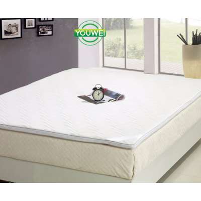 Healthy bed king size fire retardant memory foam mattress topper